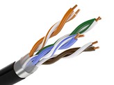 Optimus FTP-5e 4x2x0.51 Cu (outdoor).     24AWG,  90,  -40  +90